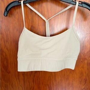 Amazon Cream Y-Back Bra Intimates